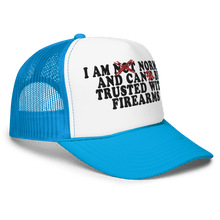 Load image into Gallery viewer, FIREARMS HAT - FREDDIE&#39;SFIREARMS HATFREDDIE&#39;SFREDDIE&#39;S6494987_16751Blue / White / BlueFIREARMS HAT - FREDDIE&#39;SFIREARMS HATFREDDIE&#39;SFREDDIE&#39;S6494987_16751Blue / White / BlueFIREARMS HAT
