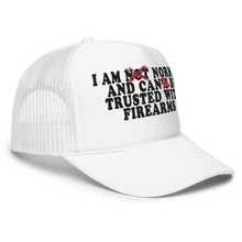 Load image into Gallery viewer, FIREARMS HAT - FREDDIE&#39;SFIREARMS HATFREDDIE&#39;SFREDDIE&#39;S6494987_15909White / Royal / RedFIREARMS HAT - FREDDIE&#39;SFIREARMS HATFREDDIE&#39;SFREDDIE&#39;S6494987_15909White / Royal / RedFIREARMS HAT
