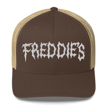 Load image into Gallery viewer, FREDDIE&#39;S 2023 TRUCKER CAP - FREDDIE&#39;SFREDDIE&#39;S 2023 TRUCKER CAPFREDDIE&#39;SFREDDIE&#39;S6258585_8749Brown/ KhakiFREDDIE&#39;S 2023 TRUCKER CAP - FREDDIE&#39;SFREDDIE&#39;S 2023 TRUCKER CAPFREDDIE&#39;SFREDDIE&#39;S6258585_8749Brown/ KhakiFREDDIE&#39;S 2023 TRUCKER CAP - FREDDIE&#39;SFREDDIE&#39;S 2023 TRUCKER CAPFREDDIE&#39;SFREDDIE&#39;S6258585_8749Brown/ KhakiFREDDIE&#39;S 2023 TRUCKER CAP
