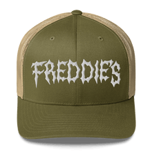 Load image into Gallery viewer, FREDDIE&#39;S 2023 TRUCKER CAP - FREDDIE&#39;SFREDDIE&#39;S 2023 TRUCKER CAPFREDDIE&#39;SFREDDIE&#39;S6258585_8750Moss/ KhakiFREDDIE&#39;S 2023 TRUCKER CAP - FREDDIE&#39;SFREDDIE&#39;S 2023 TRUCKER CAPFREDDIE&#39;SFREDDIE&#39;S6258585_8750Moss/ KhakiFREDDIE&#39;S 2023 TRUCKER CAP - FREDDIE&#39;SFREDDIE&#39;S 2023 TRUCKER CAPFREDDIE&#39;SFREDDIE&#39;S6258585_8750Moss/ KhakiFREDDIE&#39;S 2023 TRUCKER CAP
