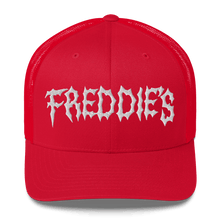 Load image into Gallery viewer, FREDDIE&#39;S 2023 TRUCKER CAP - FREDDIE&#39;SFREDDIE&#39;S 2023 TRUCKER CAPFREDDIE&#39;SFREDDIE&#39;S6258585_8754RedFREDDIE&#39;S 2023 TRUCKER CAP - FREDDIE&#39;SFREDDIE&#39;S 2023 TRUCKER CAPFREDDIE&#39;SFREDDIE&#39;S6258585_8754RedFREDDIE&#39;S 2023 TRUCKER CAP - FREDDIE&#39;SFREDDIE&#39;S 2023 TRUCKER CAPFREDDIE&#39;SFREDDIE&#39;S6258585_8754RedFREDDIE&#39;S 2023 TRUCKER CAP
