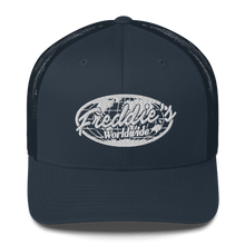 Load image into Gallery viewer, FREDDIE&#39;S WORLDWIDE TRUCKER CAP - FREDDIE&#39;SFREDDIE&#39;S WORLDWIDE TRUCKER CAPFREDDIE&#39;SFREDDIE&#39;S3462924_8751NavyFREDDIE&#39;S WORLDWIDE TRUCKER CAP - FREDDIE&#39;SFREDDIE&#39;S WORLDWIDE TRUCKER CAPFREDDIE&#39;SFREDDIE&#39;S3462924_8751NavyFREDDIE&#39;S WORLDWIDE TRUCKER CAP - FREDDIE&#39;SFREDDIE&#39;S WORLDWIDE TRUCKER CAPFREDDIE&#39;SFREDDIE&#39;S3462924_8751NavyFREDDIE&#39;S WORLDWIDE TRUCKER CAP
