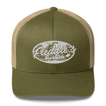 Load image into Gallery viewer, FREDDIE&#39;S WORLDWIDE TRUCKER CAP - FREDDIE&#39;SFREDDIE&#39;S WORLDWIDE TRUCKER CAPFREDDIE&#39;SFREDDIE&#39;S3462924_8750Moss/ KhakiFREDDIE&#39;S WORLDWIDE TRUCKER CAP - FREDDIE&#39;SFREDDIE&#39;S WORLDWIDE TRUCKER CAPFREDDIE&#39;SFREDDIE&#39;S3462924_8750Moss/ KhakiFREDDIE&#39;S WORLDWIDE TRUCKER CAP - FREDDIE&#39;SFREDDIE&#39;S WORLDWIDE TRUCKER CAPFREDDIE&#39;SFREDDIE&#39;S3462924_8750Moss/ KhakiFREDDIE&#39;S WORLDWIDE TRUCKER CAP
