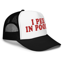 Load image into Gallery viewer, I PEE IN POOLS HAT - FREDDIE&#39;SI PEE IN POOLS HATFREDDIE&#39;SFREDDIE&#39;S1455428_15908Black / White / BlackI PEE IN POOLS HAT
