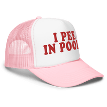 Load image into Gallery viewer, I PEE IN POOLS HAT - FREDDIE&#39;SI PEE IN POOLS HATFREDDIE&#39;SFREDDIE&#39;S1455428_16750Light Pink / White / Light PinkI PEE IN POOLS HAT

