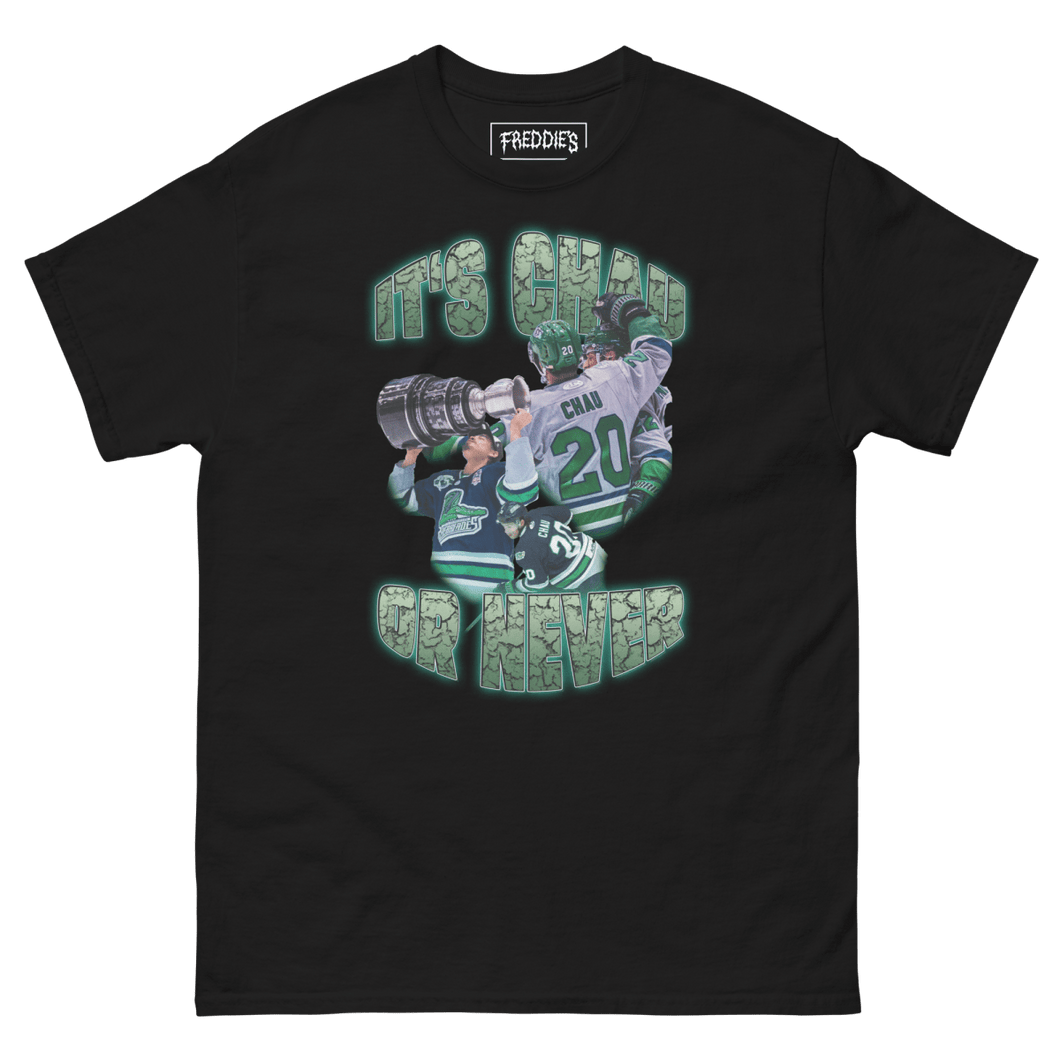 IT'S CHAU OR NEVER T - SHIRT - FREDDIE'SIT'S CHAU OR NEVER T - SHIRTFREDDIE'SFREDDIE'S7104839_11546SIT'S CHAU OR NEVER T - SHIRT