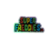 Load image into Gallery viewer, SUPER FREDDIE&#39;S 64 HOLOGRAPHIC STICKER
