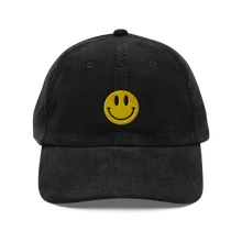 Load image into Gallery viewer, SMILEY CORDUROY CAP
