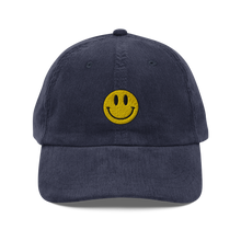 Load image into Gallery viewer, SMILEY CORDUROY CAP
