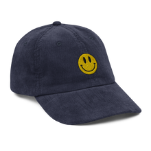 Load image into Gallery viewer, SMILEY CORDUROY CAP
