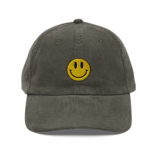 Load image into Gallery viewer, SMILEY CORDUROY CAP

